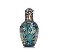Grande lampe parfumée en forme de queue de paon.