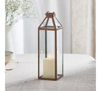 Grande Lanterne Artisanale Effi avec Bougie TruGlow®