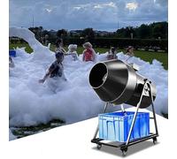 Grande machine à mousse de scène, machine à mousse haute puissance pour fêtes en plein air, machine à bulles à jet de tête secouante 3000 W, commande électrique manuelle, pour fêtes en plein air