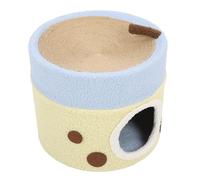 Grande Maison de Chat, 2 étages Cat Condo Tower pour Chats D'intérieur avec Grattoir, Grotte de Refuge Tranquille et Plate-Forme Confortable pour Faire la Sieste, Meubles