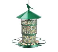 Grande Mangeoire à Oiseaux | Anti-Écureuils avec Système 3 Étages Amovible - Mangeoire Extérieure Résistante Aux Écureuils,pour Observer, Regarder Et Jardin Fenêtre Balcon Pinson