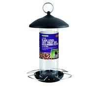 Grande Mangeoire A01526 pour Friandises au Suif et Vers de Farine en Acier Noir