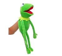 Grande Marionnette En Peluche De 60cm, Jouet Animal En Peluche, Poupée Grenouille En Peluche, Kermit Grenouille, Marionnette À Main Mouvement De La Bouche