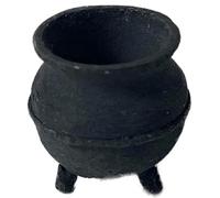 Grande marmite médiévale pour maison de poupées - Accessoire miniature - Échelle 1/24