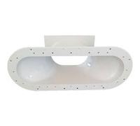 Grande meurtrière pour skimmer de piscine COFIES Design liner - Blanc - SKDX219 - Hayward Blanc G