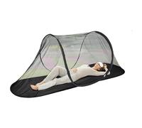 Grande moustiquaire de camping légère pliable en maille imperméable et respirante pour plage, balcon, jardin, voyage, voiture