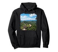 Grande Muraille Chine, Paysage de Montagne, Scène Historique Sweat à Capuche