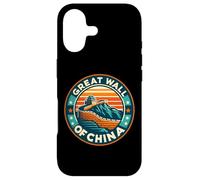 Grande Muraille de Chine Souvenir Rétro Coucher de Soleil Vintage Coque pour iPhone 17