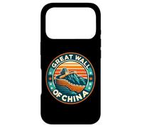 Grande Muraille de Chine Souvenir Rétro Coucher de Soleil Vintage Coque pour iPhone 17 Pro