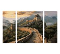 Grande Muraille de Chine Triptyque - Peinture par numéros