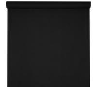 Santex mariage Grande Nappe Rouleau Harmony intissé Opaque 25m, Noir 25 Mètres