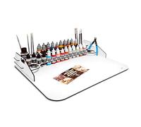 Grande Paint Station. Table de travail, organisateur et support pour peintures Vallejo (50 x 37 cm).