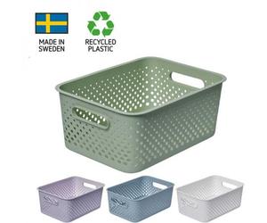 Grande Panière de rangement élégante Taille L - Vert