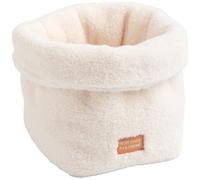 Panière de rangement en sherpa - petit chou ecru TU