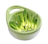 Grande Passoire - Panier D'Égouttage Double Couche Grand - Passoire Lave-Fruits pour Cuisine - Pour Salade, Légumes, Pâtes, Snacks, Mélange, Nettoyage, Service En Cuisine, Maison Et