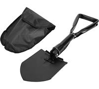 Grande pelle pliante multifonction de 47 cm avec sac de rangement, pelle de camping pour pelleteuse/creuser/couper/raboter/scier du bois, pelle pliante