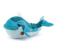 Grande peluche : baleine bleu 52cm - peluche licence trudi - animaux aquatique Bleu G