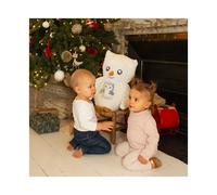 Grande peluche chouette blanc