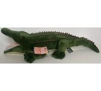 Grande Peluche Crocodile Vert 65 Cm - Doudou Aalligator - Set Peluche Enfant Avec Carte Tigre - Nouveauté