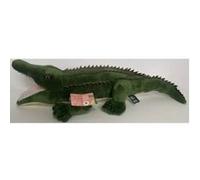 Grande peluche crocodile vert 65 cm - doudou aalligator - set peluche enfant avec carte tigre - nouveauté Vert