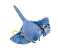 Animal en peluche Moulin Roty Grande raie d’activités Les aventures de Paulie