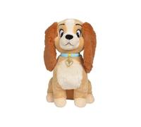 Grande Peluche Disney : Chien Miss Lady 45 Cm - Doudou Licence Enfant - La Belle Et Le Clochard