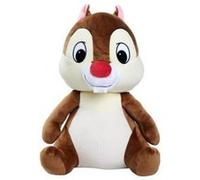 Grande peluche ecureuil tac 50 cm - set doudou xl collection tic et tac + carte animal - enfant