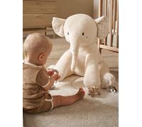 Grande peluche éléphant d'activités BABYLON beige TU