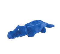 Grande peluche pour bébé - crocodile bleu TU