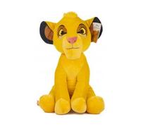 Grande Peluche Simba Roi Lion 62 cm - Animaux Savane - Set Doudou XL Enfant - avec Carte Tigre