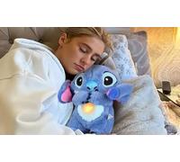 Grande peluche Stitch lumineuse et musicale pour la détente et la relaxation : 1 / Bleu