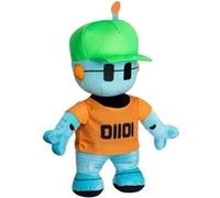 BANDAI - Stumble Guys - Robot Guy - Grande Peluche 30 cm colorée - Peluche Jeu vidéo - Jouet Enfant 2 Ans et + - PMS7208B