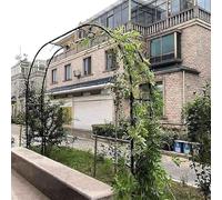 Grande pergola d'arche de Jardin extérieure avec Cadre en Acier for Plantes grimpantes et décoration Mariage(W1.4M*H2.3M)
