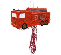 Grande Piñata Camion de Pompier Vide pour Fêtes Enfantines