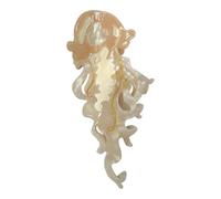 Grande pince à cheveux en forme de méduse colorée pour femme en acétate forte prise en main pour une coiffure sécurisée de fêtes à thème