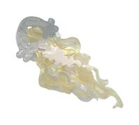 Grande pince à cheveux en forme de méduse colorée pour femme en acétate forte prise en main pour une coiffure sécurisée de fêtes à thème