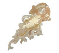 Grande pince à cheveux en forme de méduse colorée pour femme en acétate forte prise en main pour une coiffure sécurisée de fêtes à thème