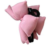 Grande pince à cheveux robuste avec nœud papillon flocage robuste pour femme à la mode