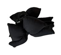 Grande pince à cheveux robuste avec nœud papillon flocage robuste pour femme à la mode