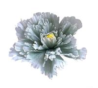 Grande pivoine artificielle réaliste pour toile de fond de mariage, centres de table et projets de photographie d'intérieur de style de vie (vert)