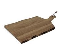 Olympia Plancheà découper en bois d'acacia avec poignée ondulée 15 x 355 x 250 mm