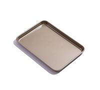 Grande plaque à biscuits rectangulaire antiadhésive pour la cuisson de gâteaux, passe au four, construction en acier au carbone distribution uniforme de la chaleur