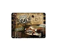 Grande plaque métallique Drive