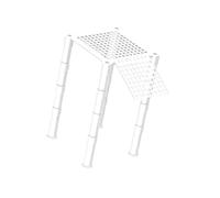 Grande plate-forme de repos pour reptiles avec rampes, échelle, terrasse flottante, accessoires de terrarium, accessoires de terrarium pour tortues