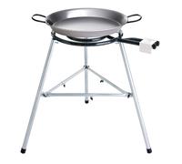 Grande Poêle À Paëlla 65 Cm Avec Brûleur À 2 Anneaux Et Support Tripod