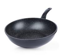 Grande poêle wok en granit 30 cm