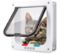 Grande porte pour chat, porte intérieure, cadre rétractable pour chats et petits chiens, repousse chat/chien avec tunnel, dimensions 33,5 x 2,5 x 2,5 cm