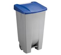 Grande Poubelle avec roues pour professionnels 120 litres - Bleu