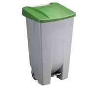 Grande Poubelle avec roues pour professionnels 120 litres - Vert