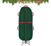 Grande poubelle de déménagement imperméable et robuste - Sac de rangement | Panier de rangement pour sapin de Noël pour maison, salon, balcon, garage, guirlande, décoration, vêtements, couverture